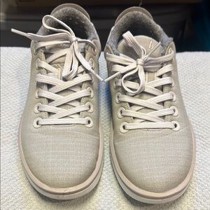 Allbirds gray wool piper woven sneakers